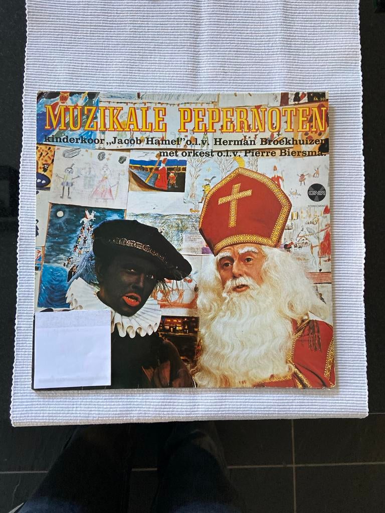 Muzikale Pepernoten - Sinterklaas LP Kinderkoor, Ophalen of Verzenden, Gebruikt, Sinterklaas
