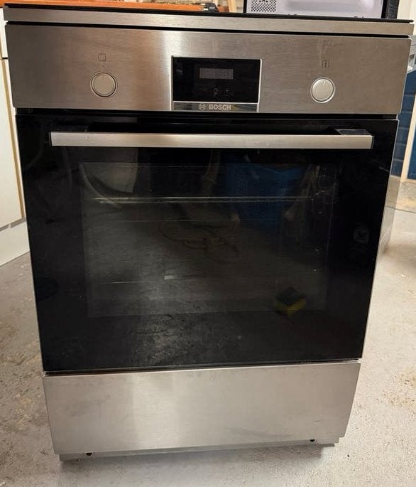 BOSCH HLN39A050U Vrijstaand Fornuis met Inductie Kookplaat, Ophalen, Gebruikt, 60 cm of meer, 4 kookzones