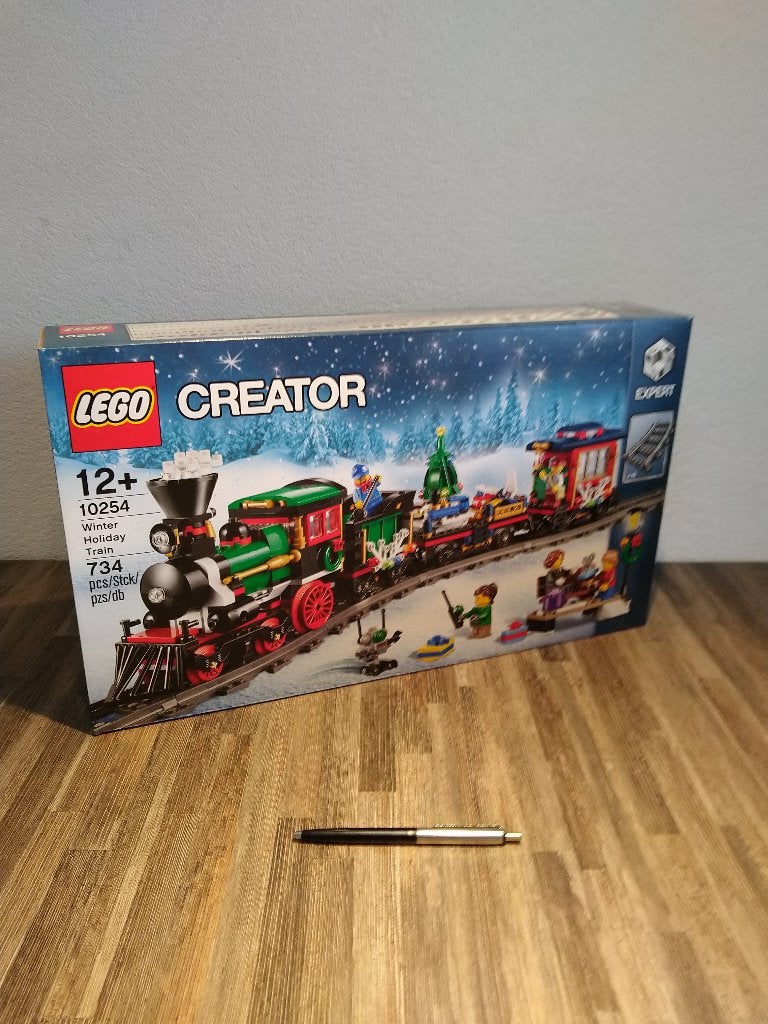 Lego Winter Holiday Train 10254, Kinderen en Baby's, Inclusief extra onderdelen, Lego, Nieuw, Ophalen of Verzenden