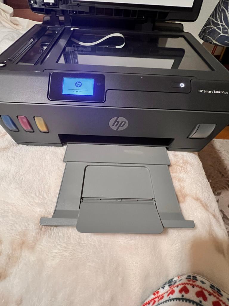 HP Smart Tank Plus 570 All-in-One Printer, Computers en Software, Printers, Zo goed als nieuw, All-in-one, Inkjetprinter, Kleur printen