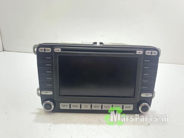 Radio CD Speler van een Volkswagen Jetta, Gebruikt, -, Volkswagen, -