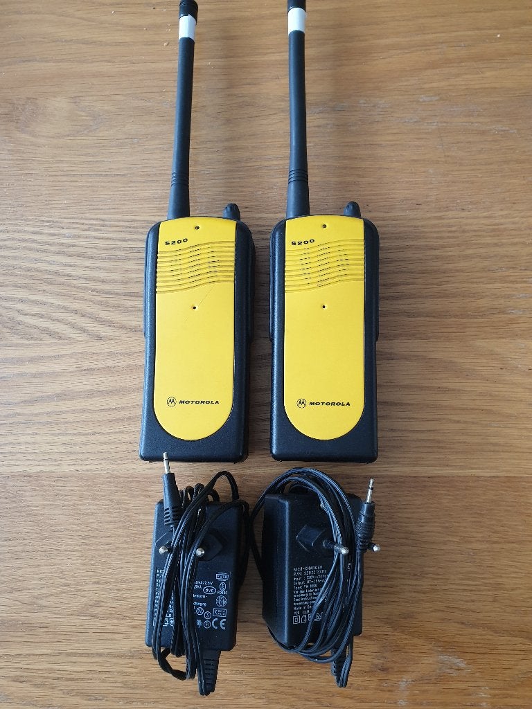 MOTOROLA PORTOFOONSET S200, Ophalen of Verzenden, Gebruikt, 2 to 5 km, Portofoon of Walkie-talkie