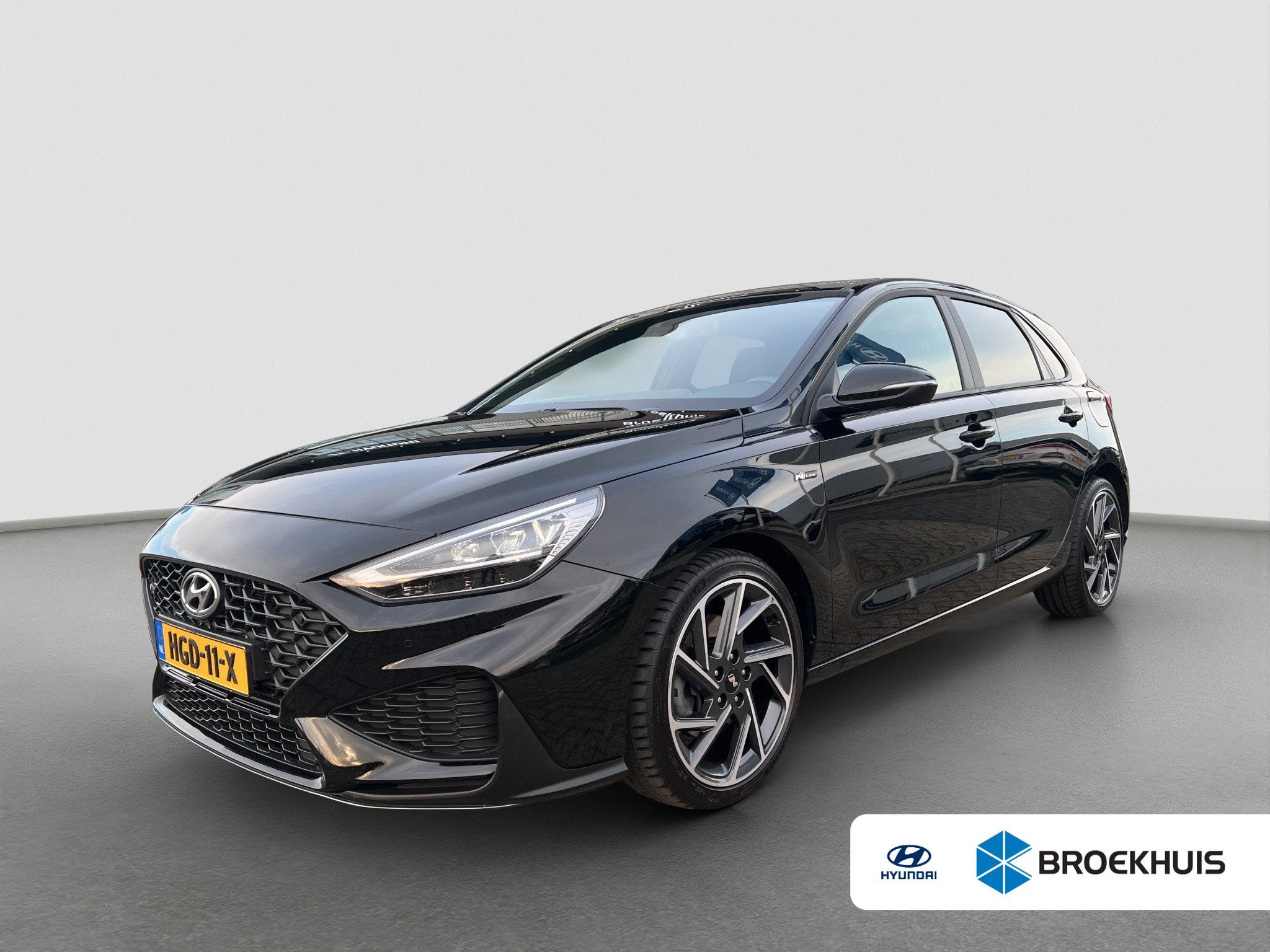 Hyundai i30 1.5 T-GDi 160pk MHEV N-Line, Auto's, Hyundai, Keurmerk '100% Onderhouden', 12 maanden, 15 km/l, Gebruikt