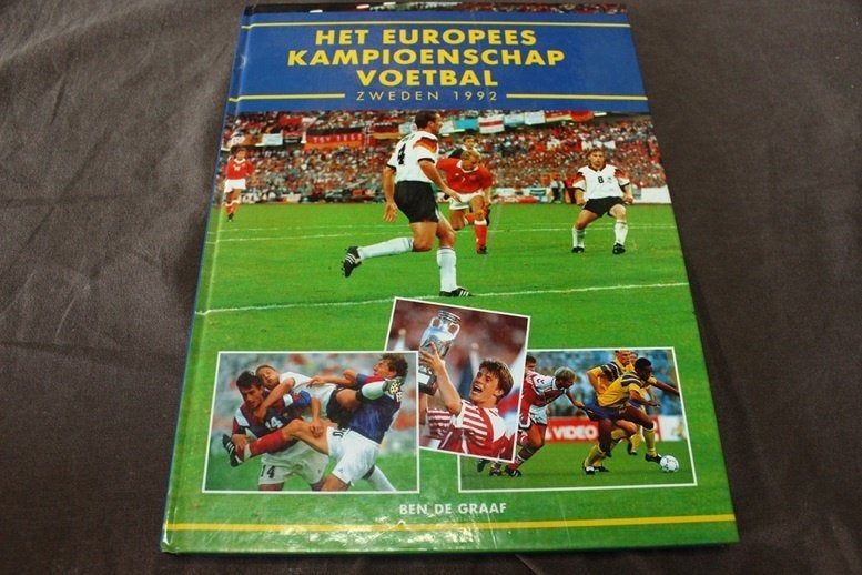 het europees kampioenschap voetbal Zweden 1992, Boeken, Ophalen of Verzenden, Zo goed als nieuw, Balsport