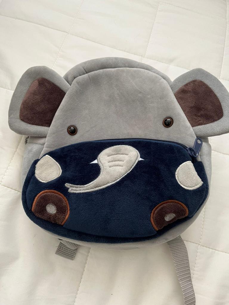 Nieuwe Olifanten Kinderrugzak - Zacht en Speels Design, Overige merken, Minder dan 30 cm, Nieuw, Ophalen of Verzenden