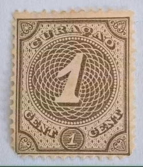 Curaçao 1889-1891 - nvph 13 - Cijfer, Verzenden