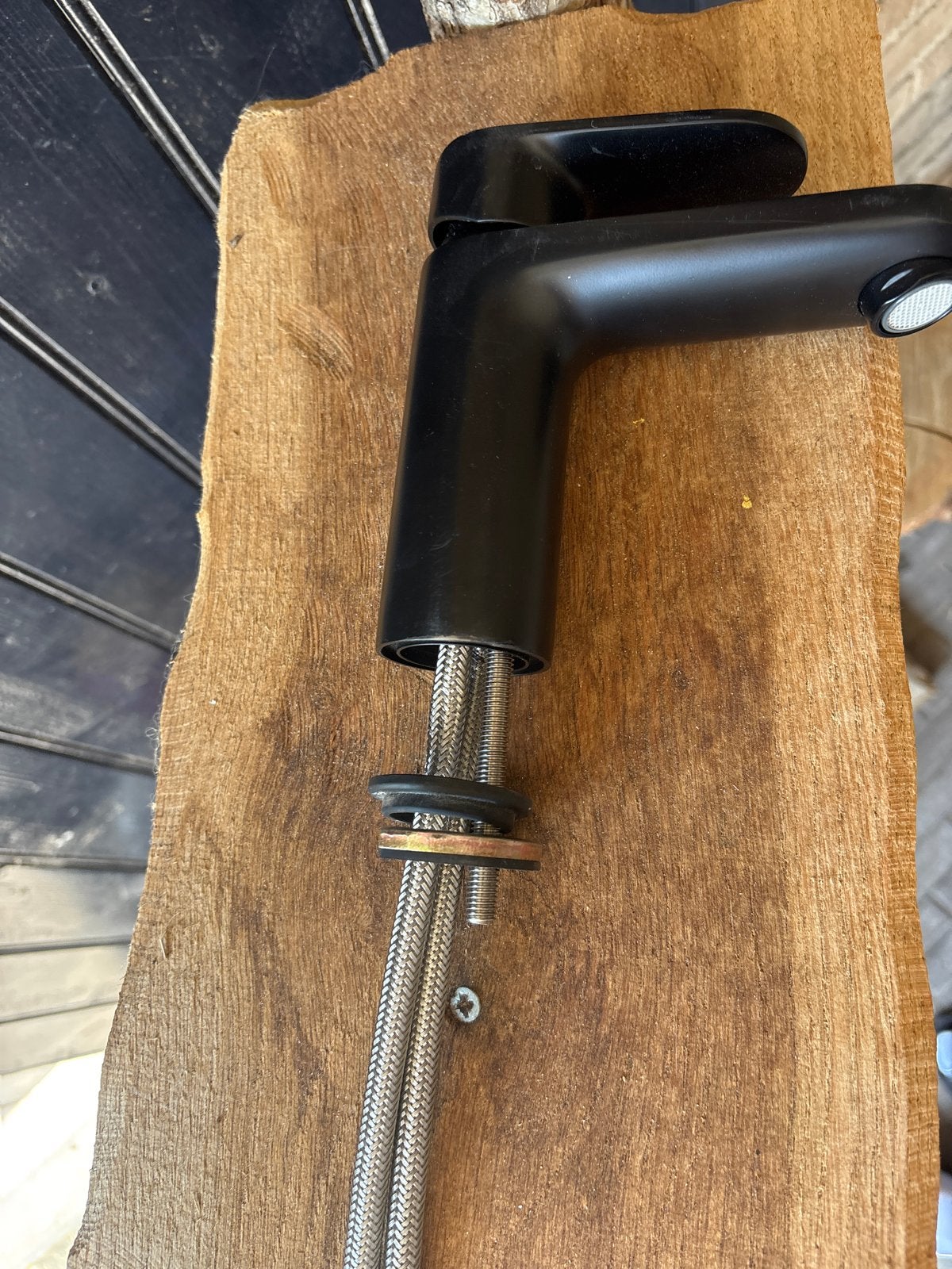 Hansgrohe Kraan - Zwart, Zo goed als nieuw, Ophalen of Verzenden, Zo goed als nieuw, Chroom, Kraan