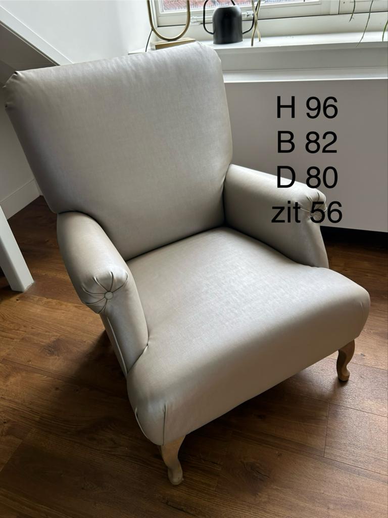 Olav fauteuil t.e.a.b. Lichte krassen, nat afneembare stof, Ophalen, Gebruikt, Overige kleuren, Eén