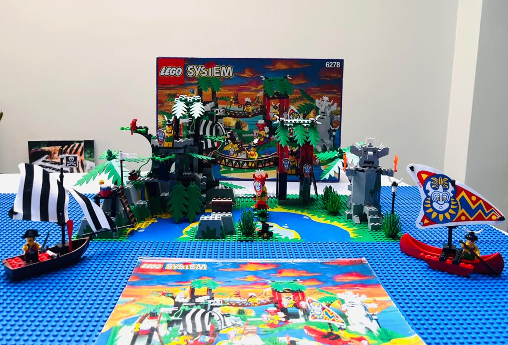 LEGO 6278 Enchanted Island (1994) – compleet met doos/boekje, Lego, Zo goed als nieuw, Compleet, Complete set