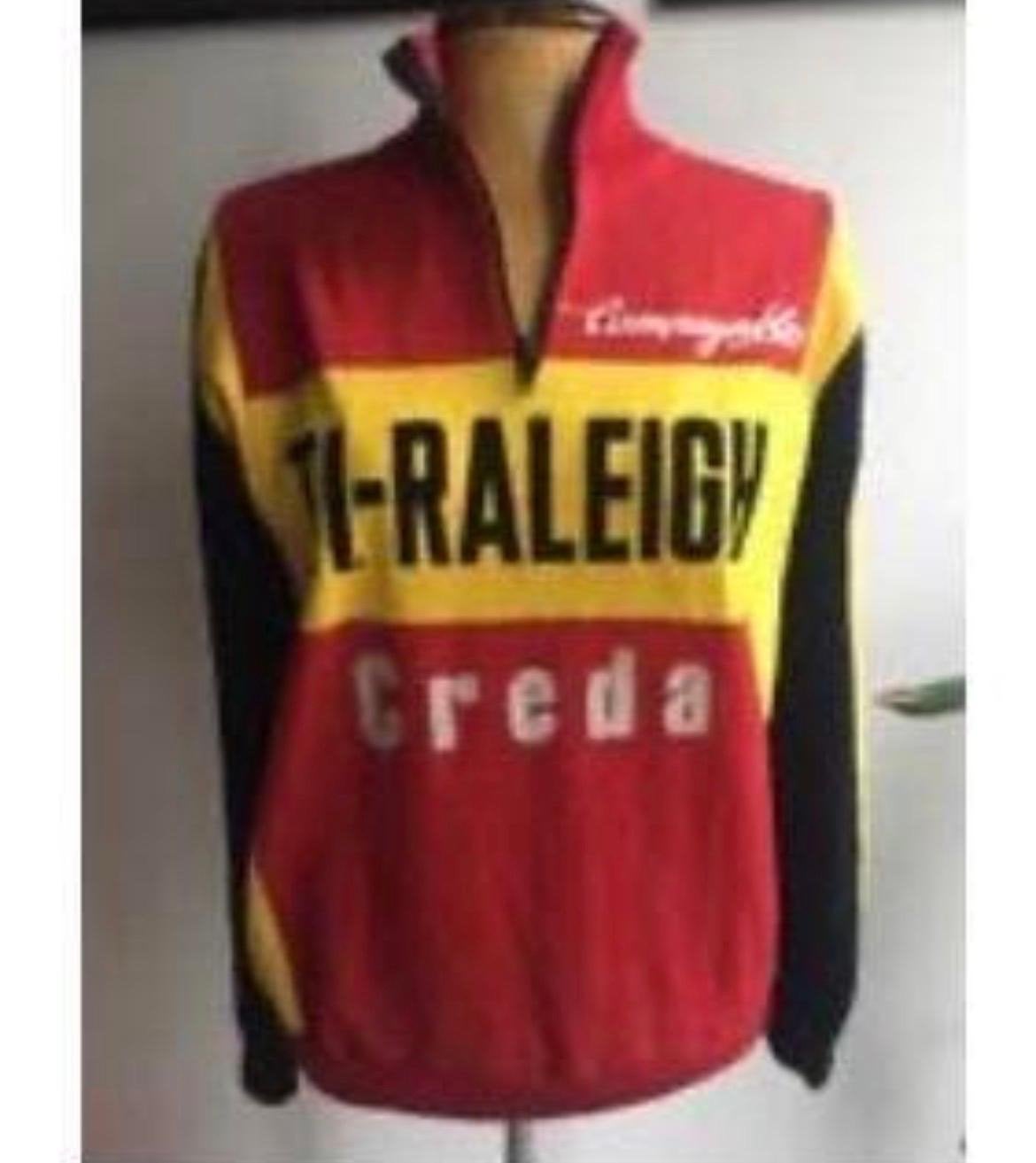 Vintage TI-Raleigh wollen fietstrui jaren '70 Maat S, Gebruikt, Kinderen, Bovenkleding, Ophalen