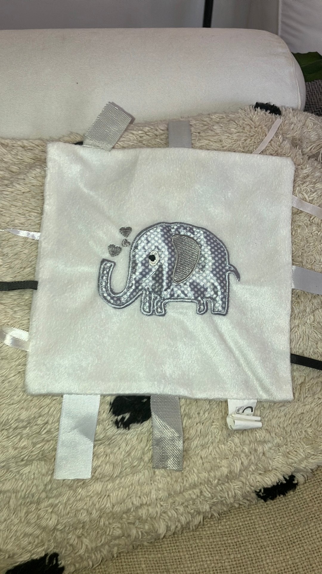 Xenos olifant knuffeldoekje, Kinderen en Baby's, Overige merken, Ophalen of Verzenden, Zo goed als nieuw, Olifant