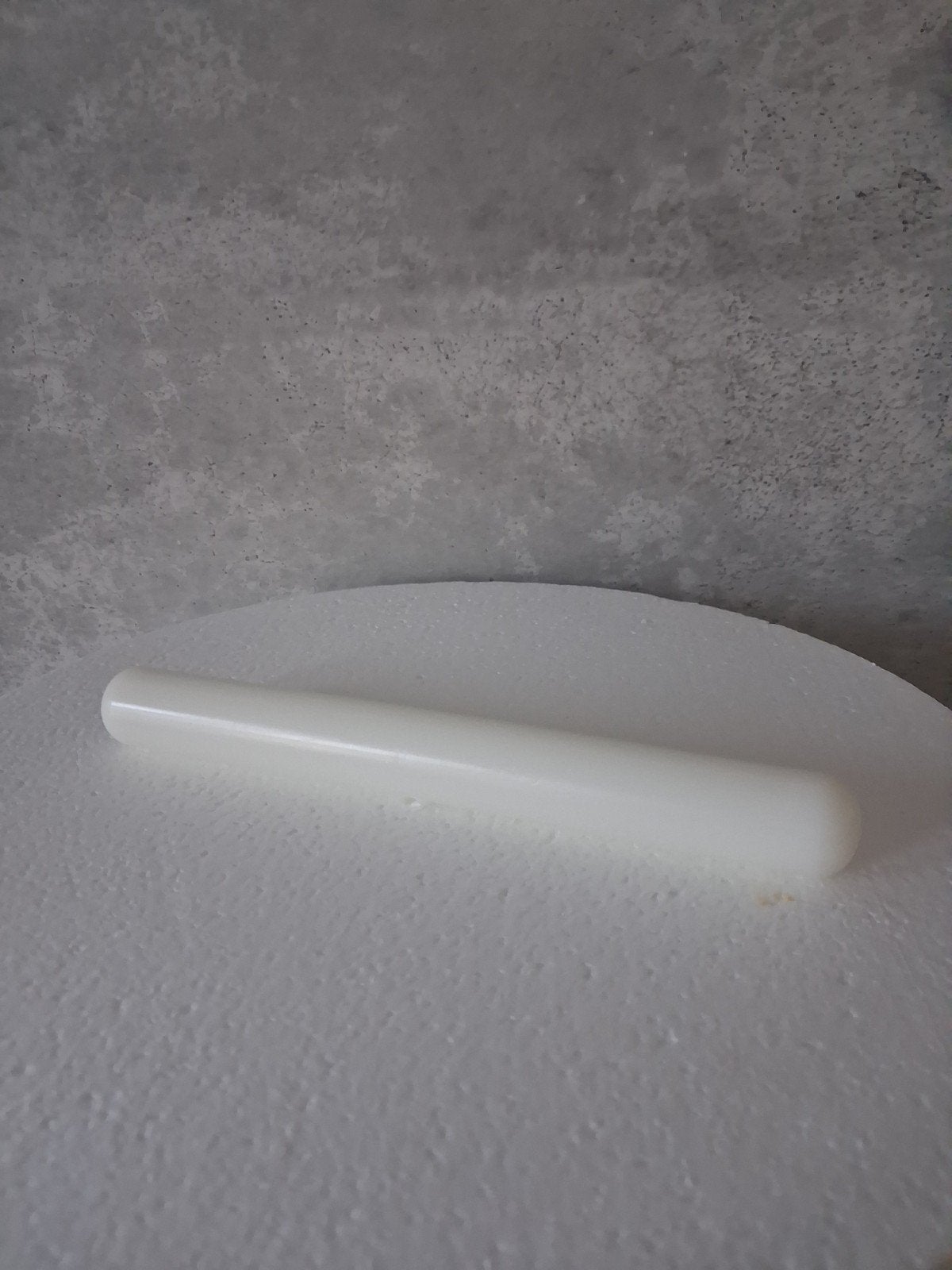 Witte deegroller voor taarten en cupcakes, Ophalen of Verzenden, Zo goed als nieuw, Taarten of Cupcakes, Overige typen