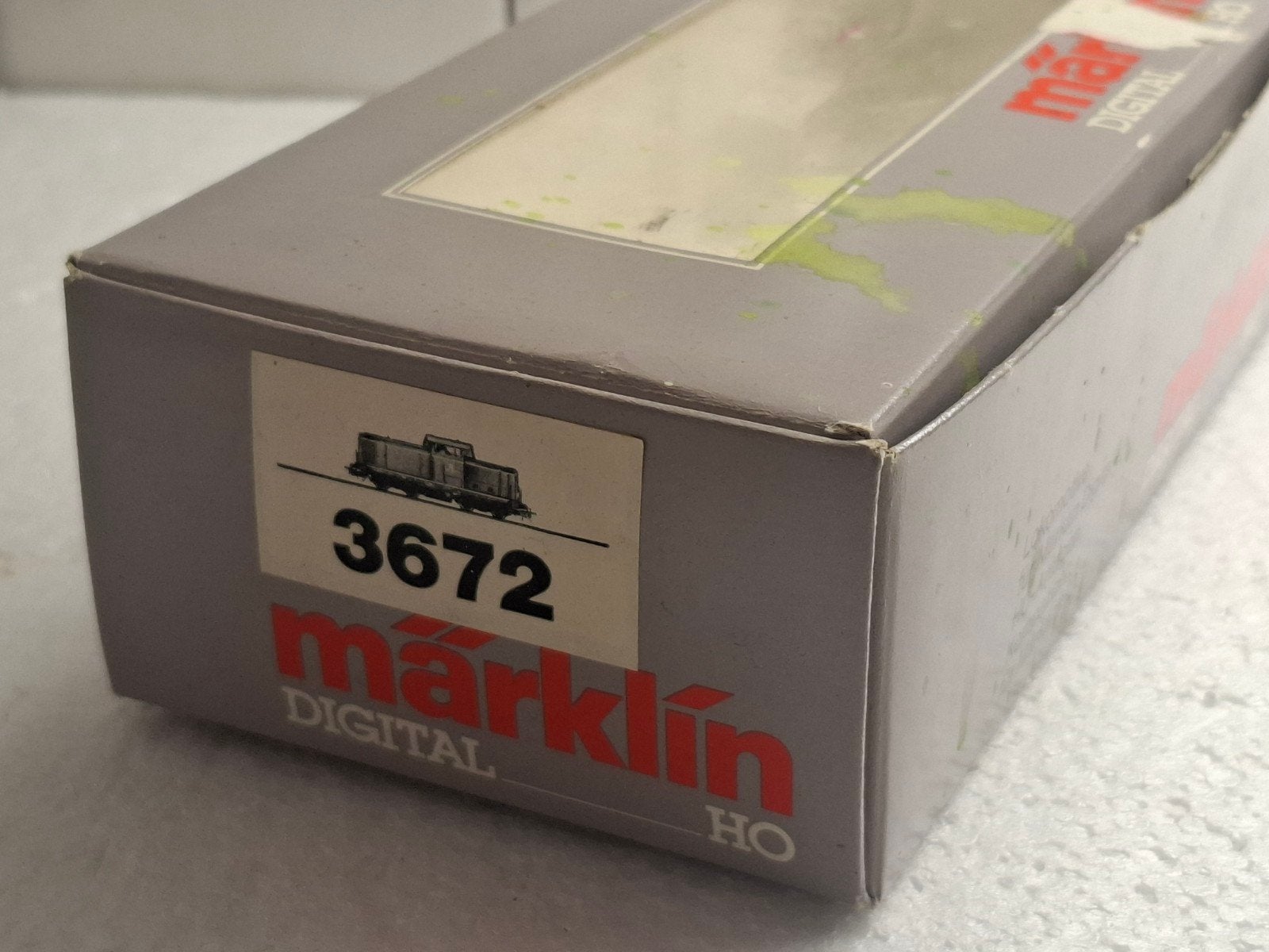 3672 marklin lege lok doos ook voor 3072, Wisselstroom, Gebruikt, Locomotief, Ophalen of Verzenden