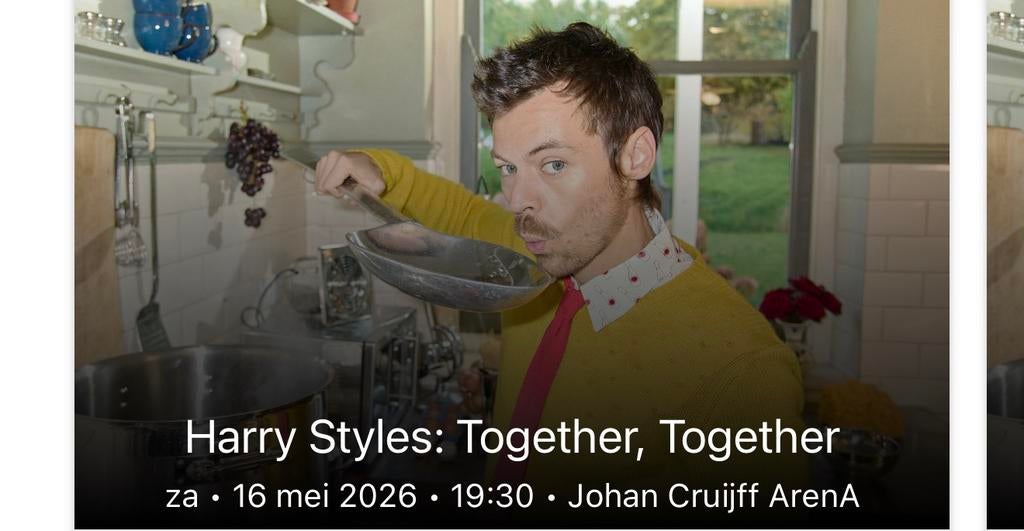 Harry styles concert, Twee personen, Mei