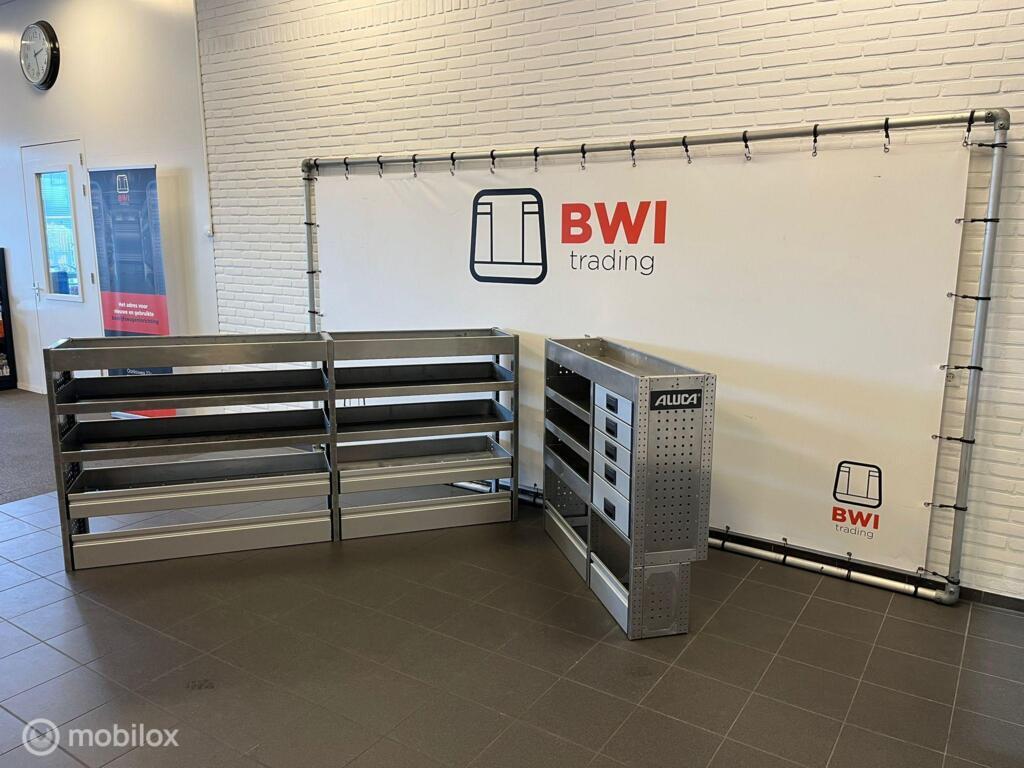 Aluca set bedrijfswageninrichting complete inrichting, Ophalen of Verzenden
