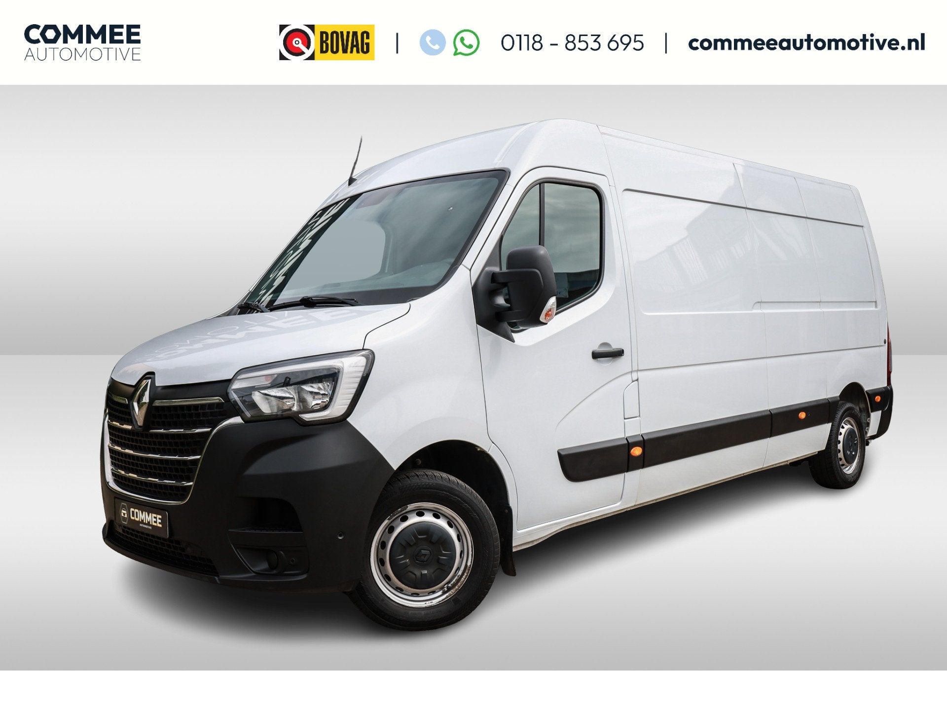 Renault Master T35 2.3 dCi 150 L3H2 Energy Zeer nette staat, Voorwielaandrijving, Stof, Gebruikt, Zwart