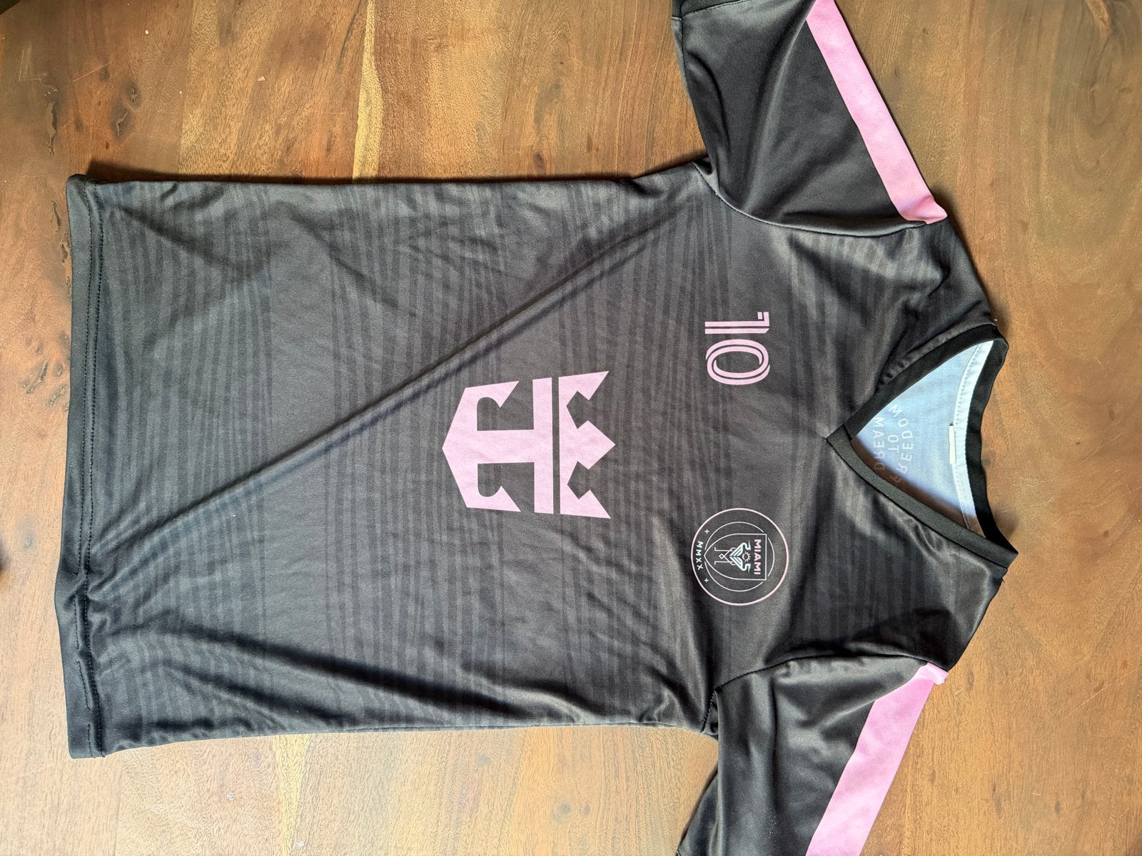 Messi Miami voetbalshirt maat 152, Ophalen of Verzenden, Zo goed als nieuw, Jongen of Meisje, Sport- of Zwemkleding