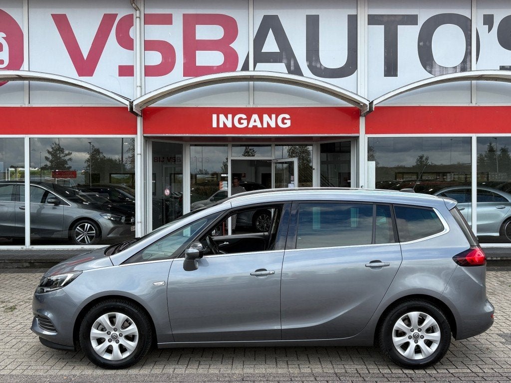 Opel ZAFIRA 1.4 TURBO ONLINE EDITION 7PERS. TREKHAAK NAVI CA, Auto's, 15 km/l, Gebruikt, 4 cilinders, Met garantie (alle)