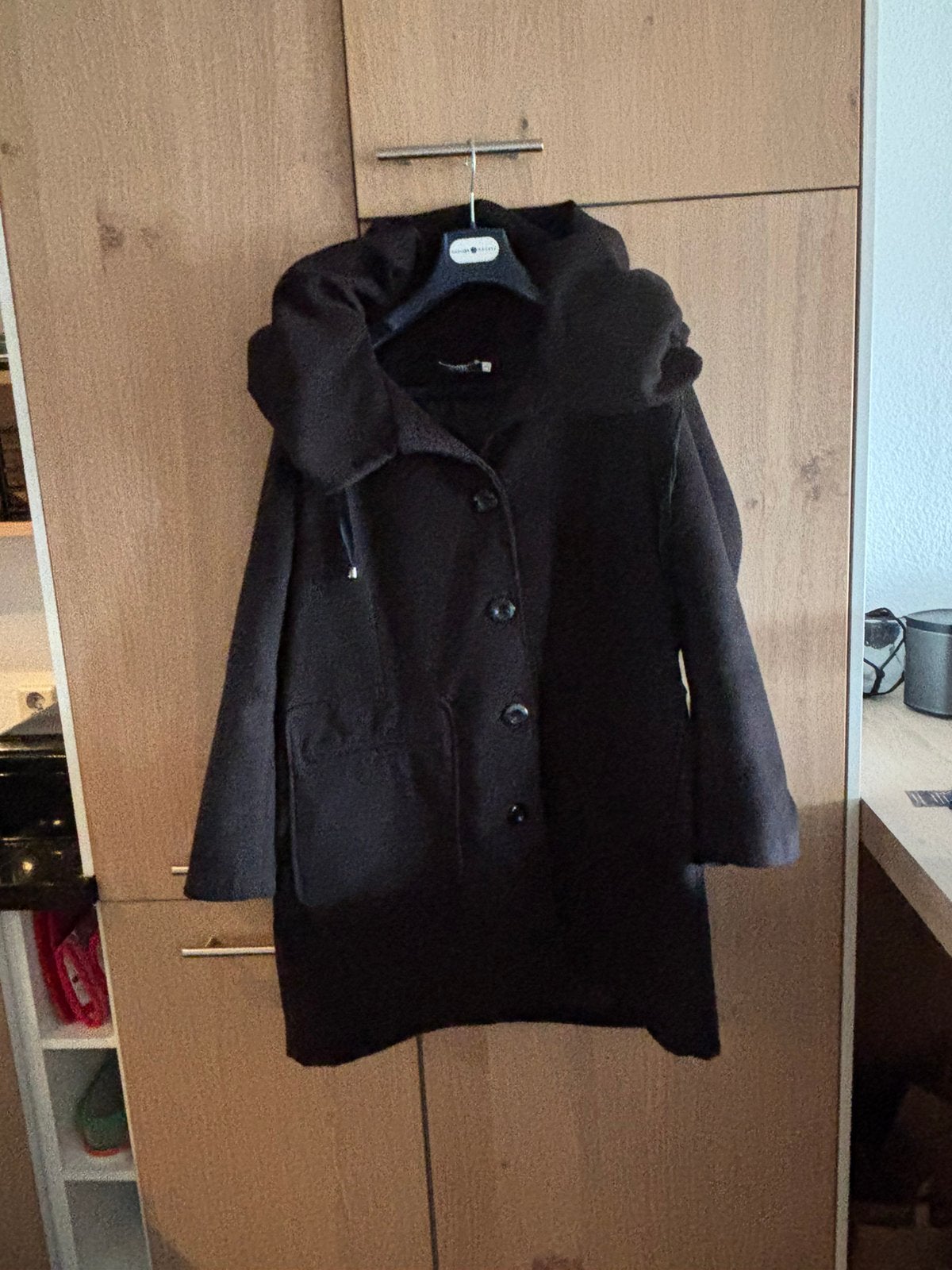Prachtige Winterjas van Paprika. Maat 46/48, Kleding | Dames, Zwart, Ophalen of Verzenden, Paprika, Jas of Mantel