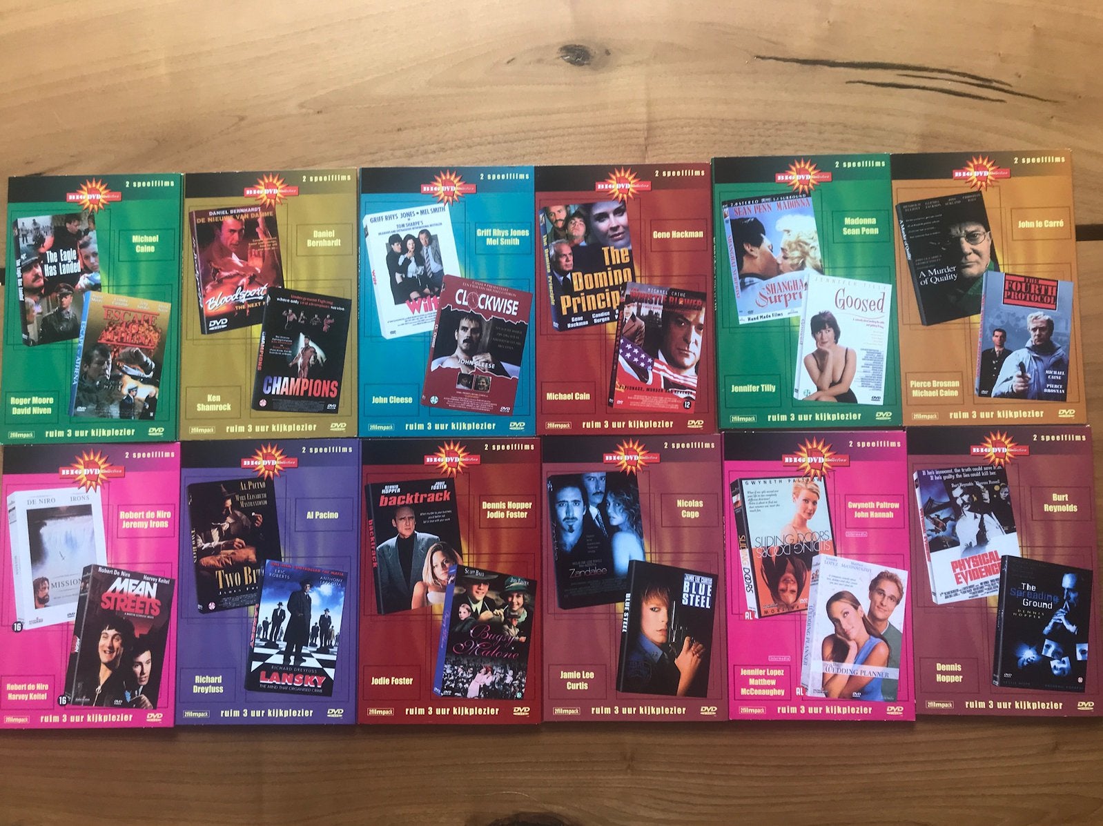 Big DVD Collection 2 Filmpacks (24 Speelfilms), Vanaf 12 jaar, Ophalen of Verzenden, Nieuw in verpakking