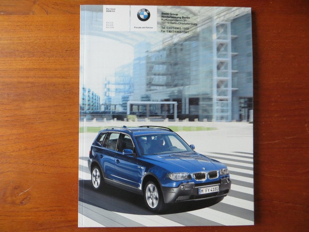 BMW X3 (2004) 2.5i, 3.0i, 3.0d, Ophalen of Verzenden, Nieuw, BMW