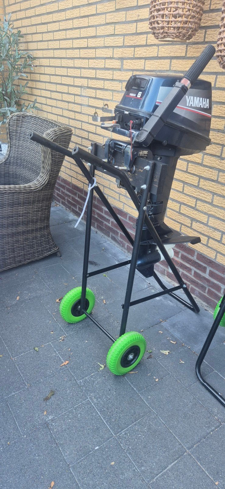 2x Yamaha buitenboordmotor 6pk 2takt, Ophalen of Verzenden, Gebruikt