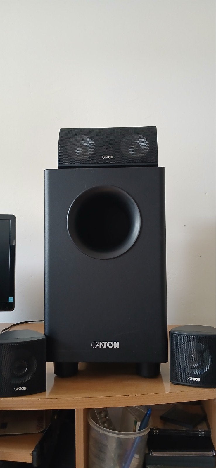 Canton 5.1 set, Gebruikt, 70 watt of meer, 5.1-systeem, Overige spelers