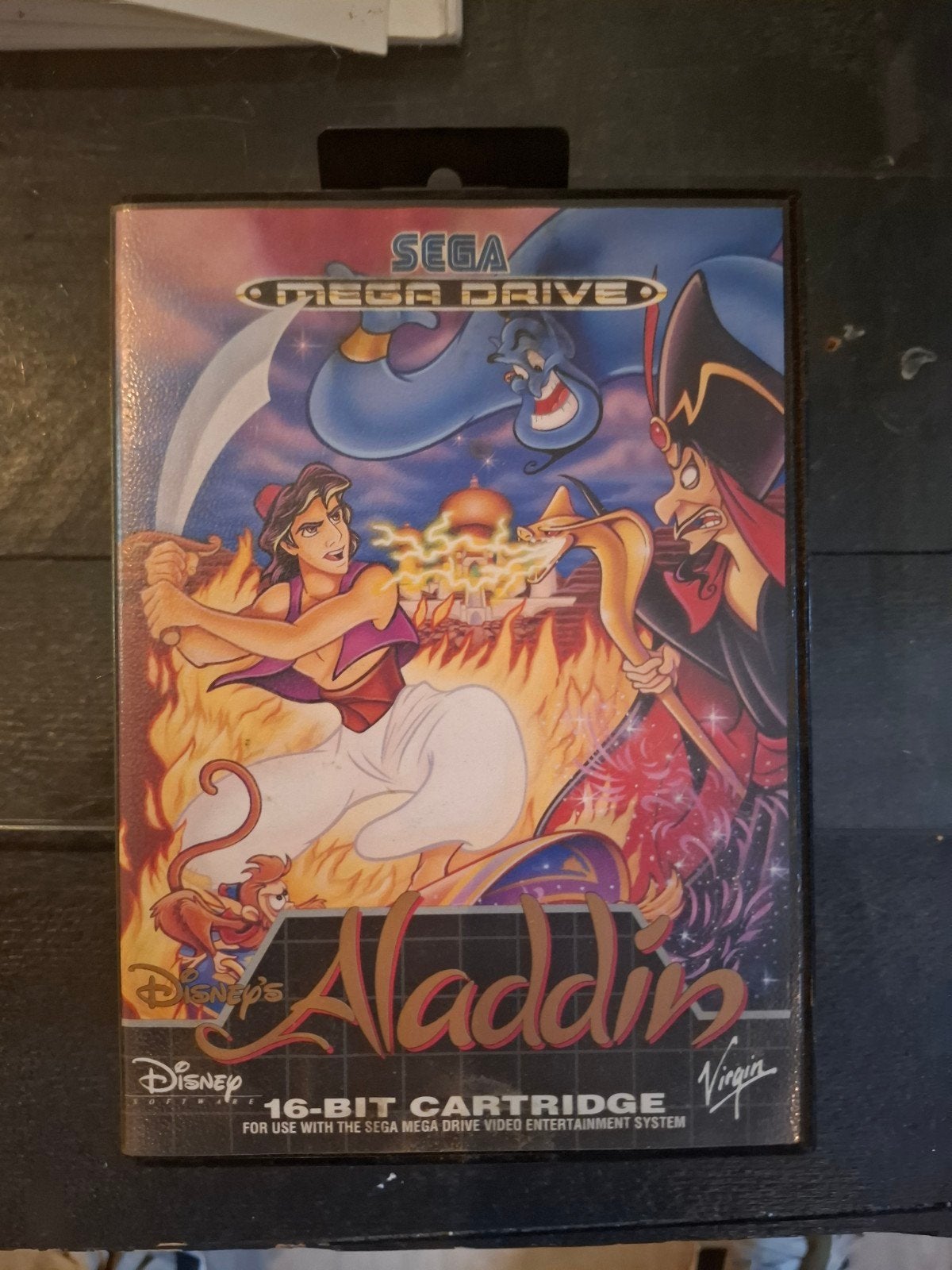 Disney's Aladdin - Sega Mega Drive (Compleet met boekje), Avontuur en Actie, 1 speler, Ophalen of Verzenden, Zo goed als nieuw
