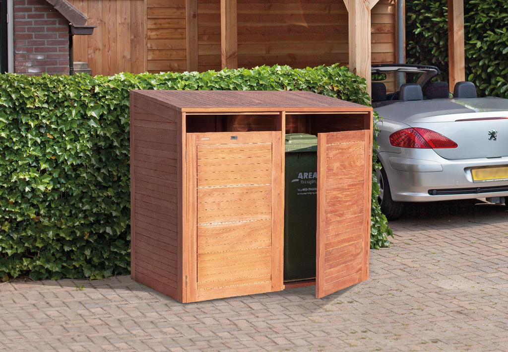 Containerberging hardhout Dubbel, Ophalen of Verzenden, Nieuw, Hout, Overige typen