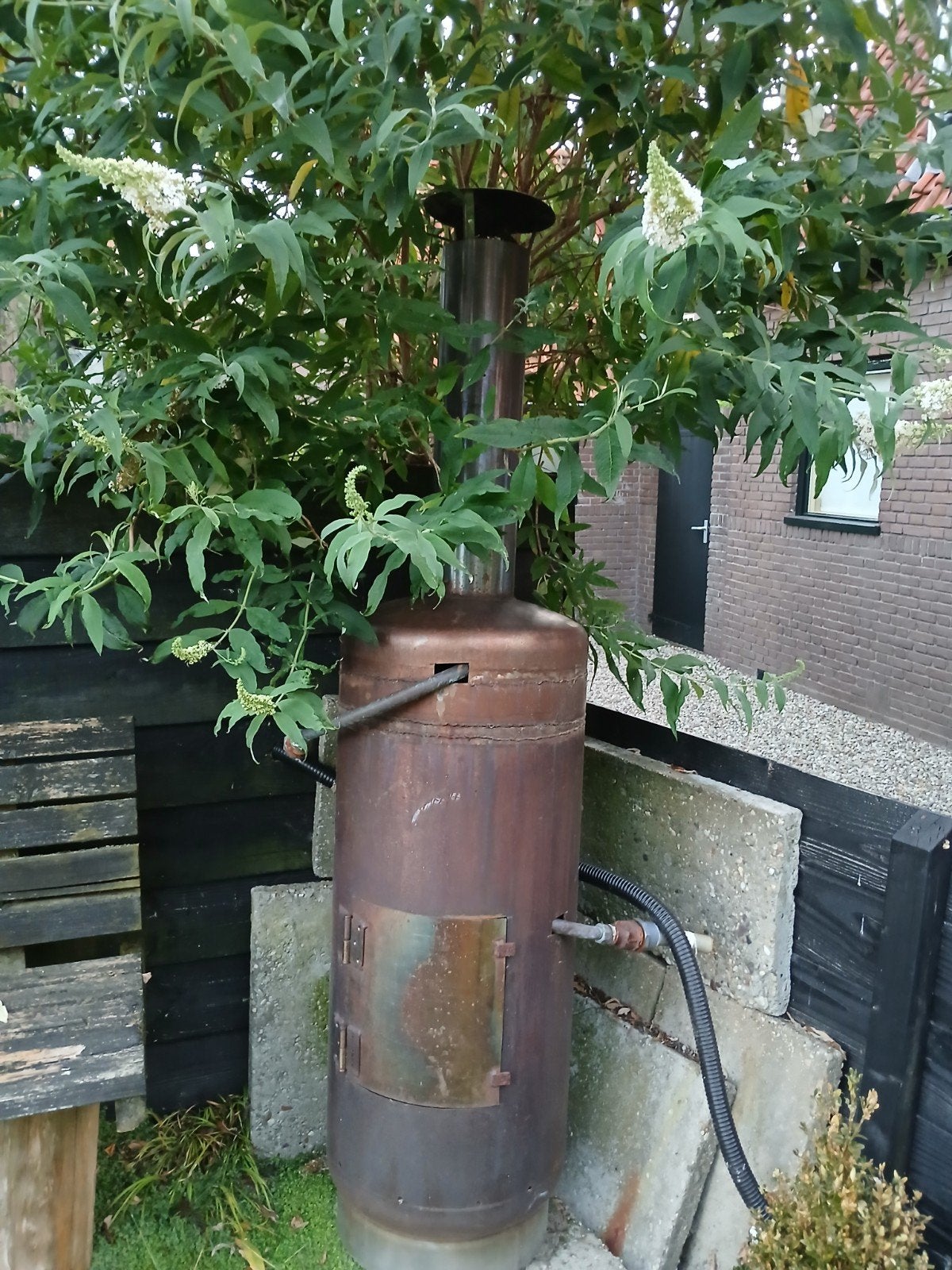 zwembad verwarming, Ophalen, Gebruikt, Vuurton