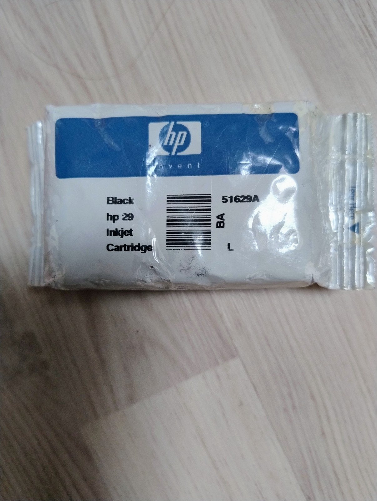HP 29 Zwarte Inkjet Cartridge (51629A), Computers en Software, Zwart-en-wit printen, Printer, Inkjetprinter, Nieuw