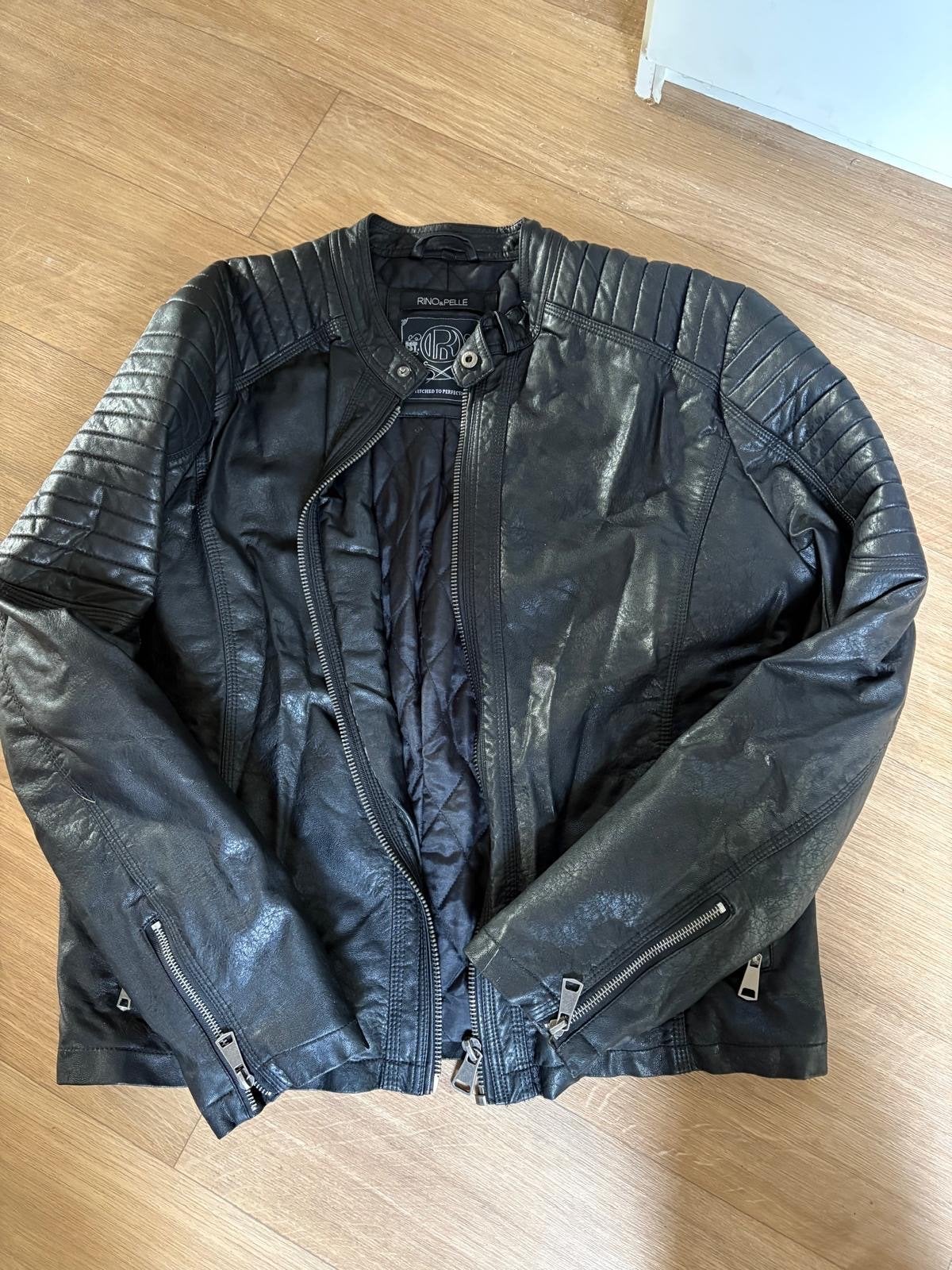 Leren jassen - 1x heren XL, 2x dames XL, Ophalen, Gedragen, Maat 46/48 (XL) of groter, Zwart