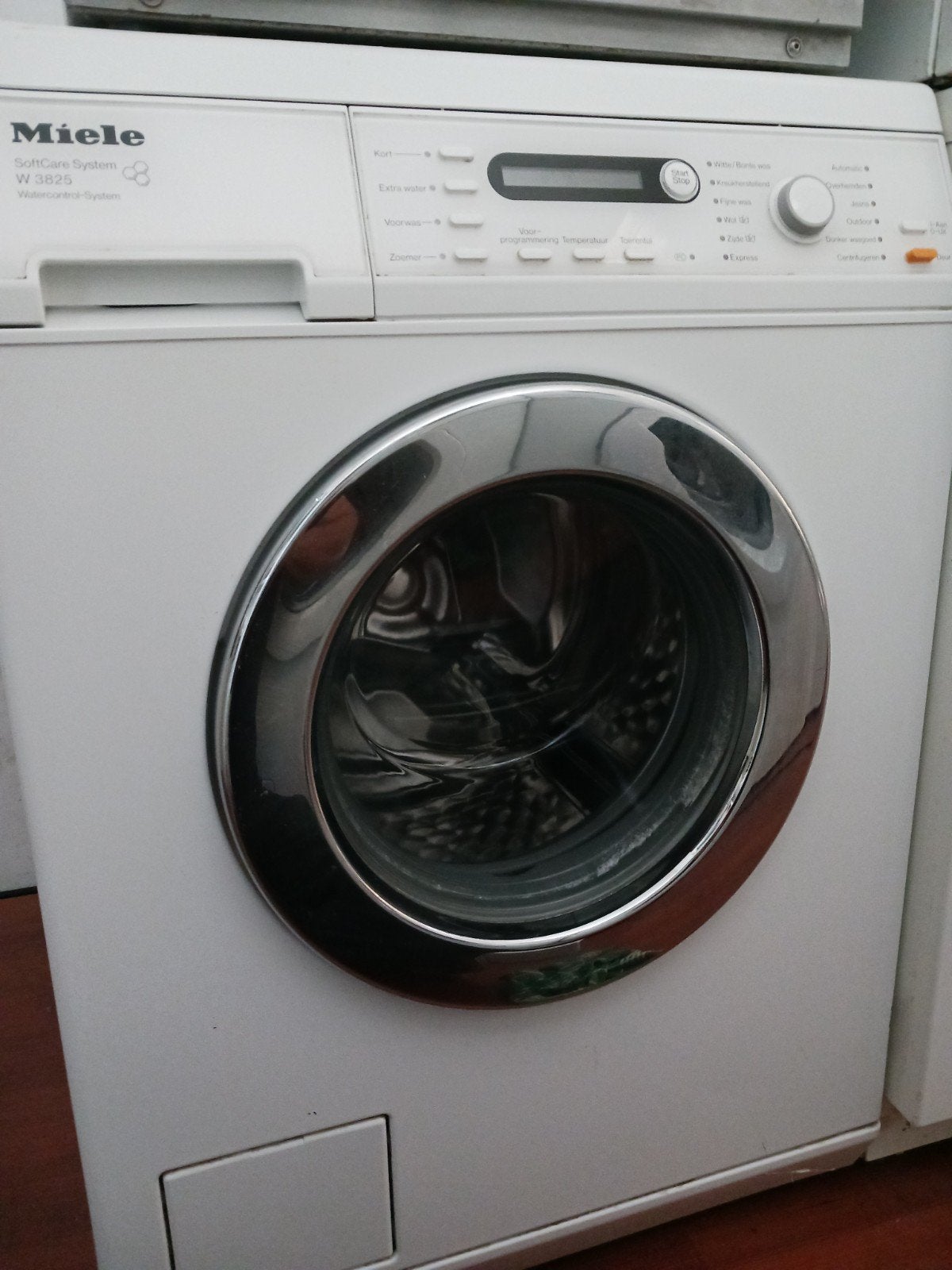 Miele W3825 wasmachine ( met garantie ), 6 tot 8 kg, Ophalen of Verzenden, Voorlader, 85 tot 90 cm