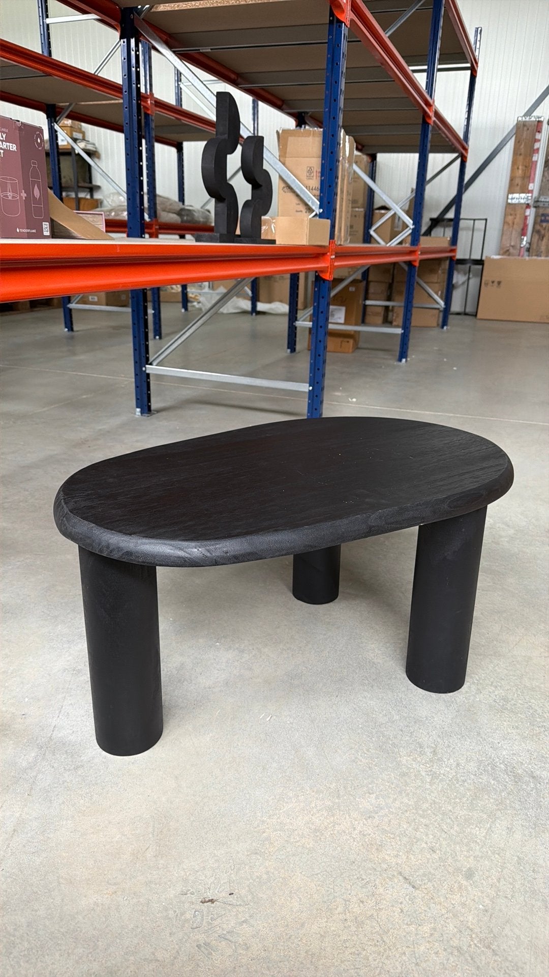 Salontafel/bijzettafel, Ophalen, Nieuw, Rond, 50 tot 100 cm