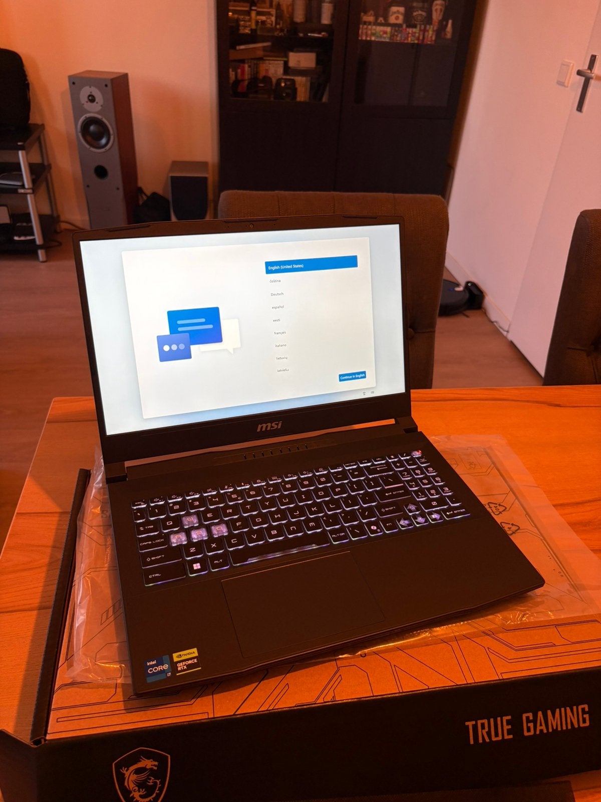 MSI game notebook (15”/RTX5070/16/512/I7-14650HX), Computers en Software, Ophalen, Met videokaart, Zo goed als nieuw, Gaming