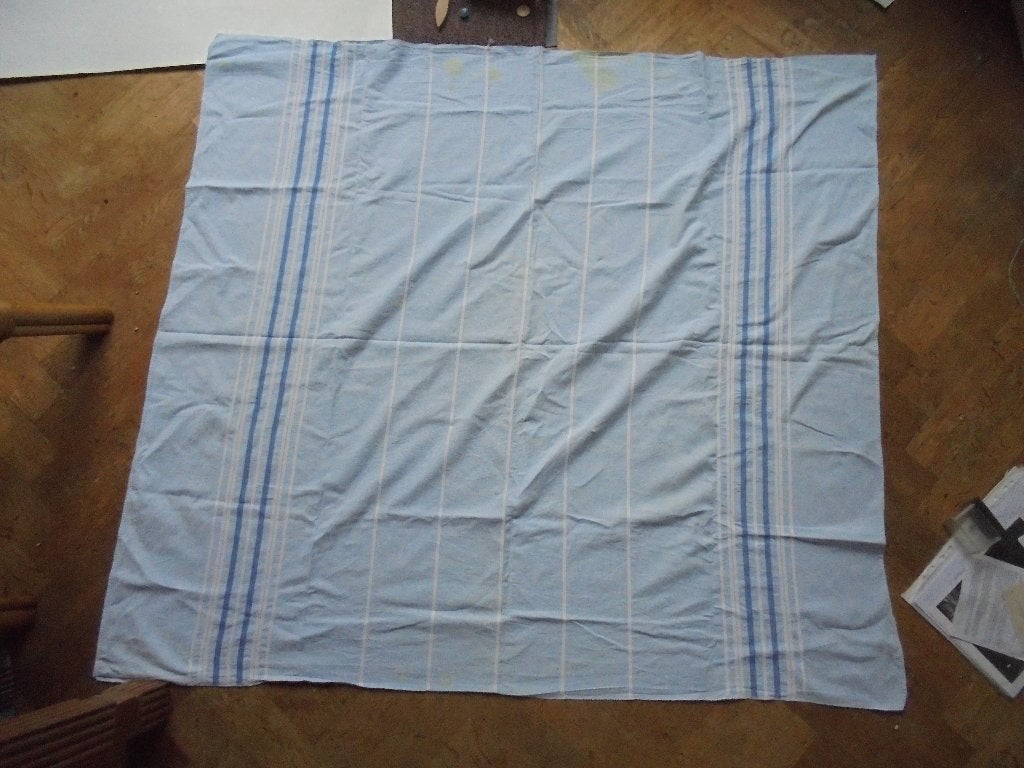 Retro tafellaken 1965 Merk Seahorse stork (K-BKO-134), Verzamelen, Ophalen, Huis en Inrichting