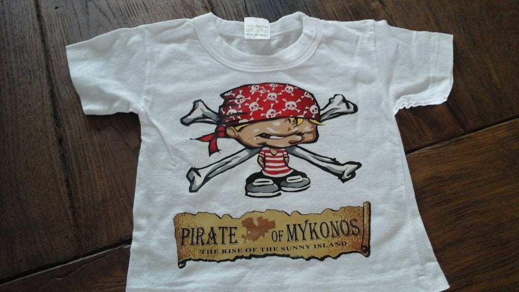 Nieuw.   Piraat shirt.   18  maanden, Kinderen en Baby's, Ophalen of Verzenden, Nieuw, Jongetje, Shirtje of Longsleeve