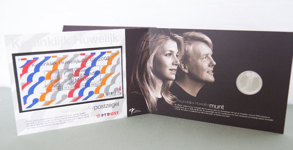 Koninklijk Huwelijk Willem-Alexander & Máxima in 2002, Postzegels en Munten, Munten | Nederland, Setje, Koningin Beatrix, Geboorte of Huwelijk