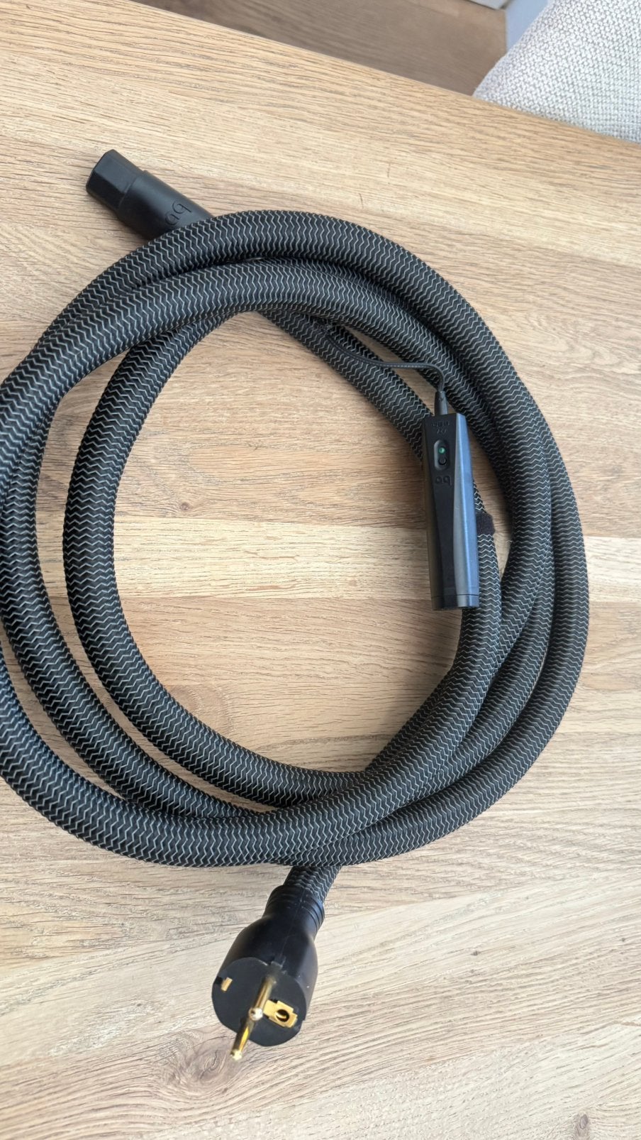 Audioquest Blizzard power cable 3 meter, Ophalen, Zo goed als nieuw, Minder dan 2 meter, Overige kabels