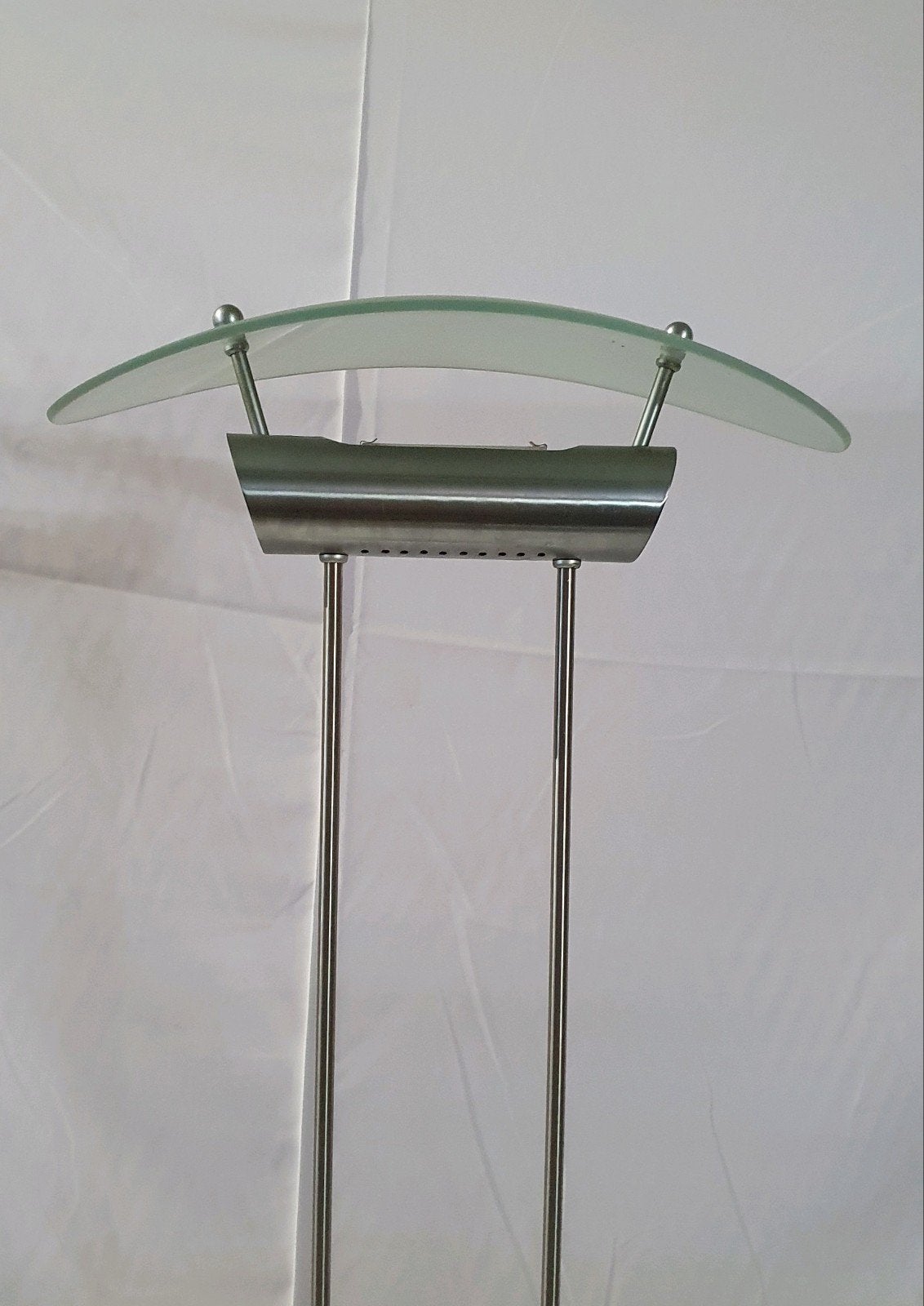vintage postmodern Hala zeist staande lamp 180 cm, Ophalen, Zo goed als nieuw, Minimalistisch post modern strak, Glas