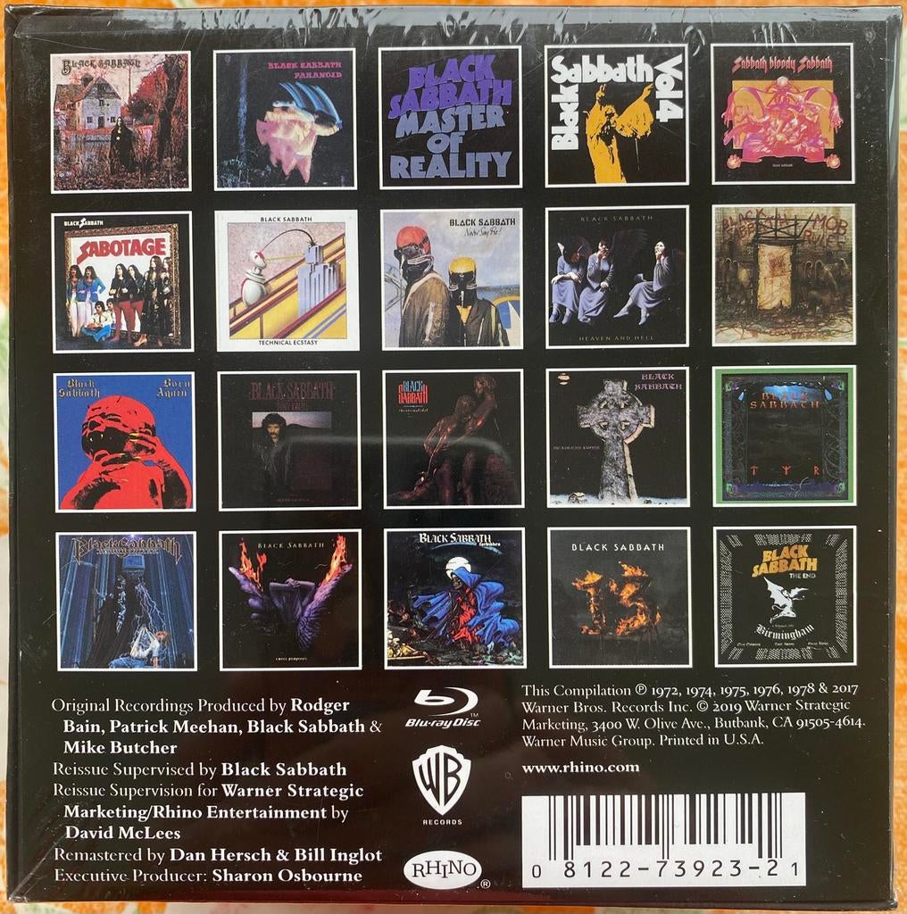 BLACK SABBATH - BLACK BOX 21 CD BOX Nieuw in sealverpakking, Ophalen of Verzenden, Nieuw in verpakking, Boxset