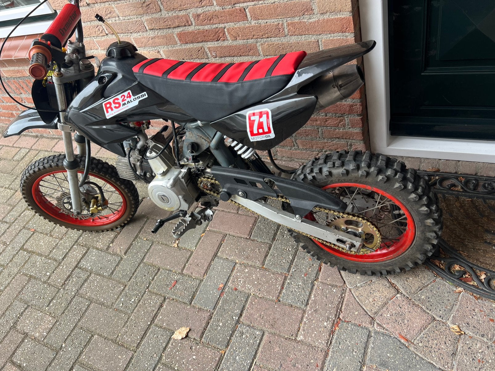 Pitbike 110cc tekoop/teruil, Ophalen of Verzenden, Zo goed als nieuw, Overige merken