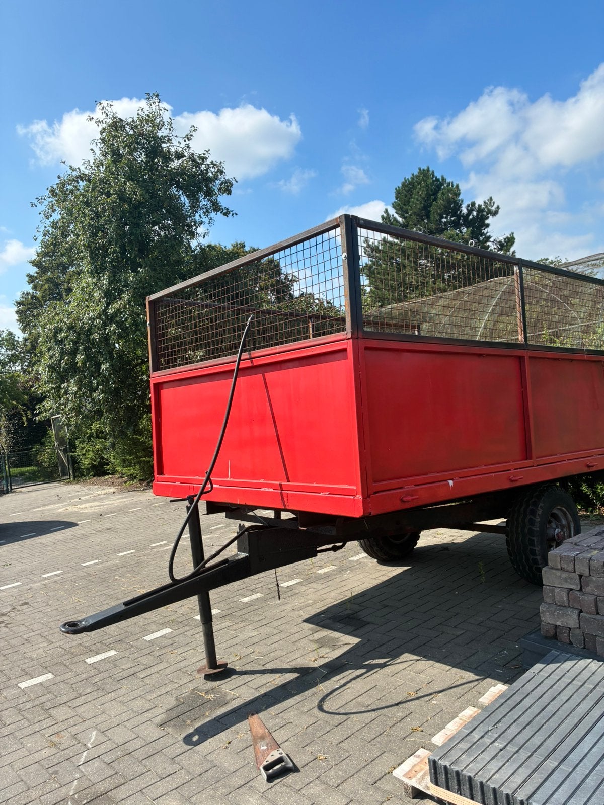 Kiepkar, Ophalen