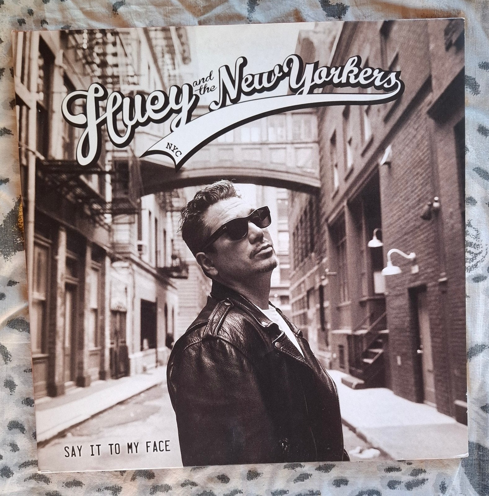 Huey and the New Yorkers - Say It To My Face LP, Cd's en Dvd's, LP, Pop, Ophalen of Verzenden, Zo goed als nieuw