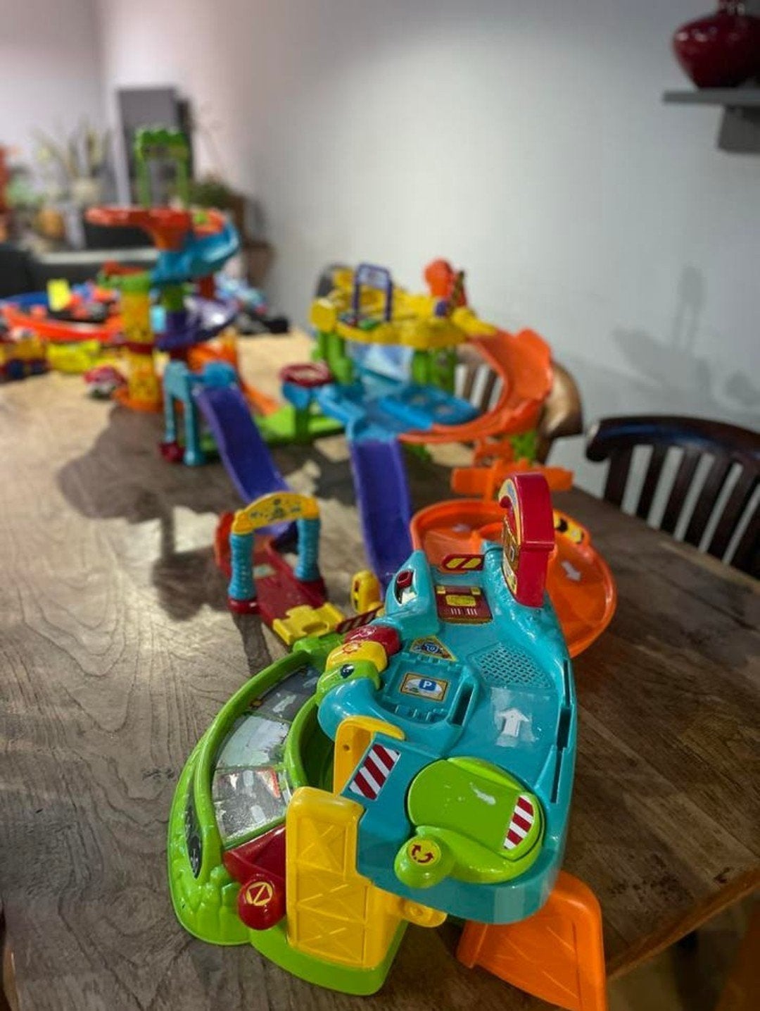 VTech Toet Toet Auto's parkeergarage, vliegveld, Ophalen, Gebruikt, 6 maanden tot 2 jaar