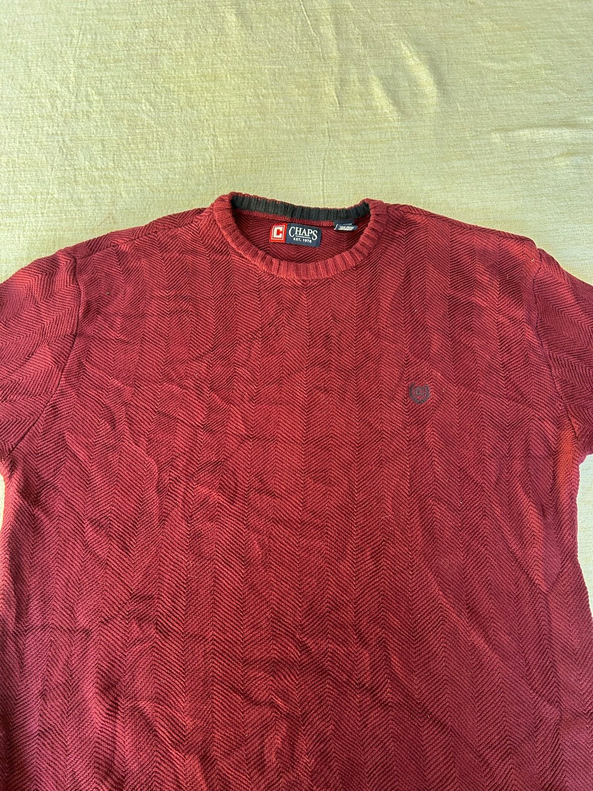 Chaps dunne sweater - Zo goed als nieuw, Kleding | Heren, Truien en Vesten, Ophalen of Verzenden, Zo goed als nieuw, Maat 52/54 (L)