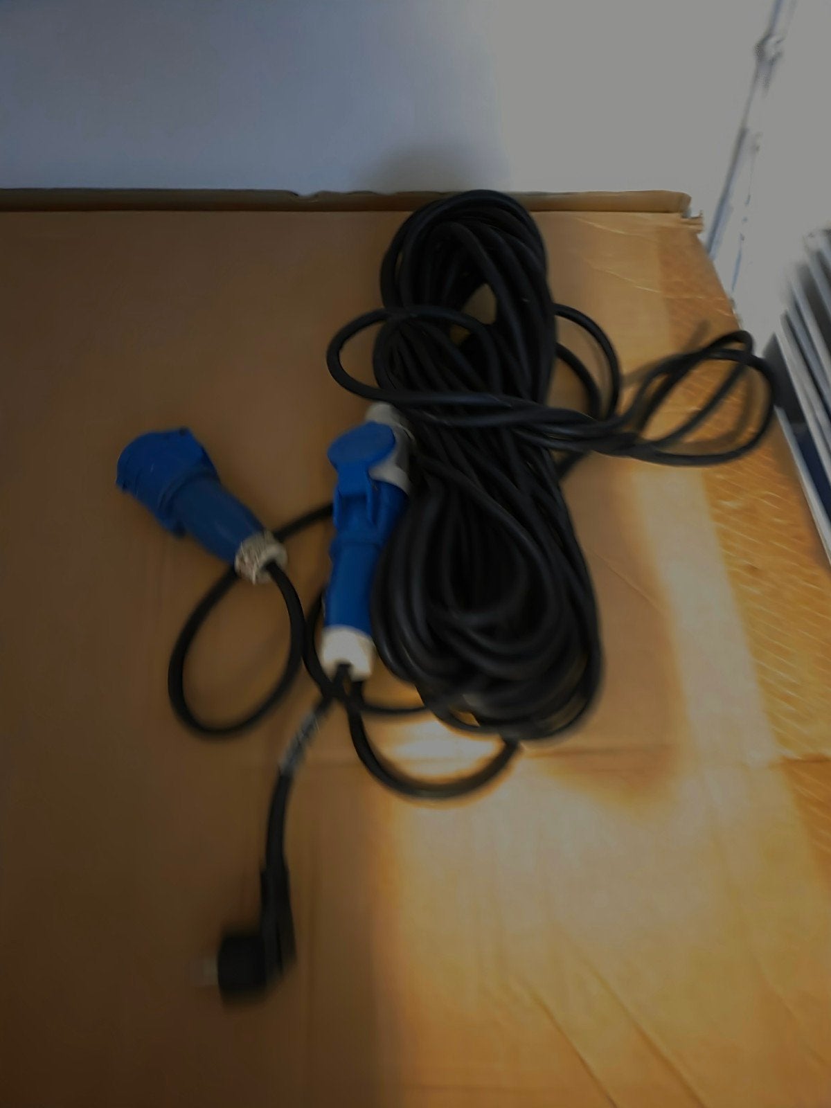 Verlengkabel met CEE stekkers - 230V, Caravans en Kamperen, Kampeeraccessoires, Ophalen of Verzenden, Gebruikt