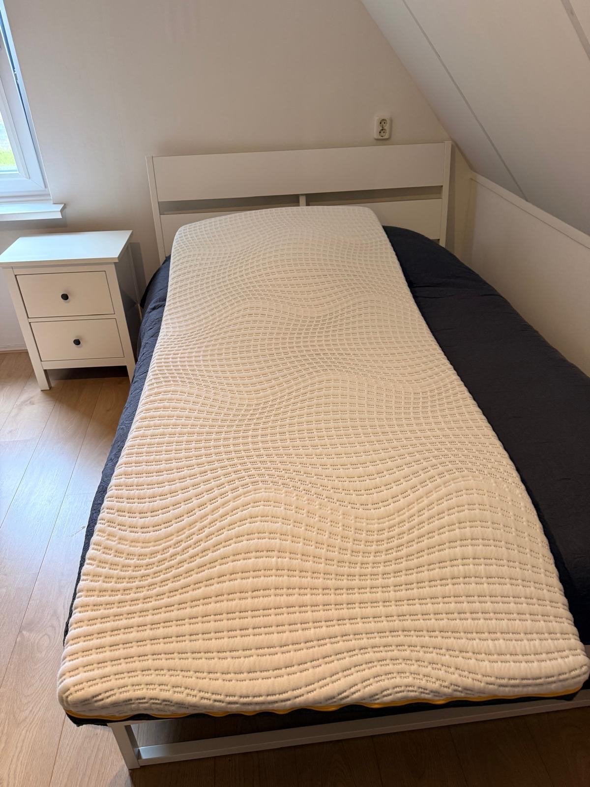 Bright Deluxe topper 90x210, Ophalen, 90 cm, Eenpersoons, 210 cm
