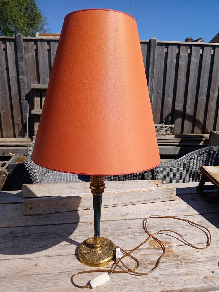 Vintage tafellamp, Ophalen of Verzenden, Gebruikt, Minder dan 50 cm
