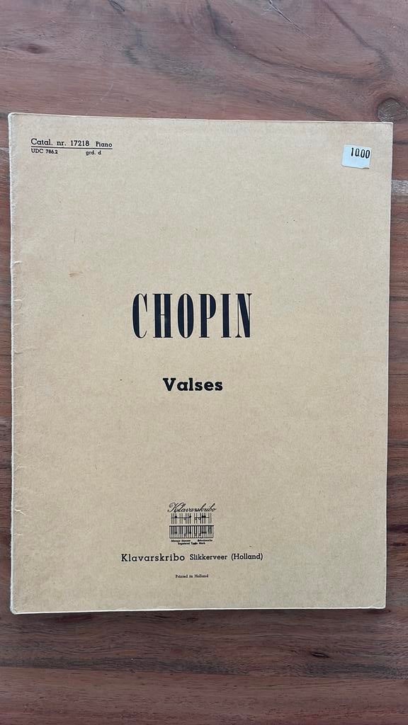 Chopin: Walsen (Klavarskribo), Gebruikt, Klassiek, Ophalen of Verzenden, Artiest of Componist